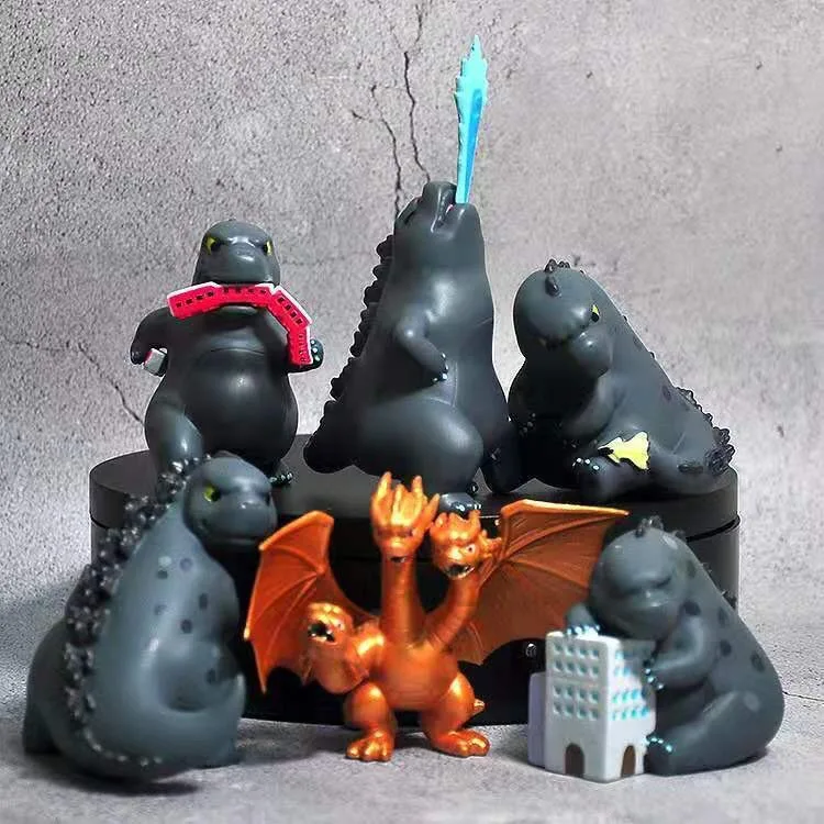 Hot Toys 12 Godzilla Monster Box Egg Toys, Bambole, Decorazioni, Modelli Fatti A Mano Intorno Al Film