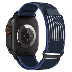 Adventure Sport Loop Strap for Smartwatch - Trail - Ready and Breathable Design (Bright Blue A)