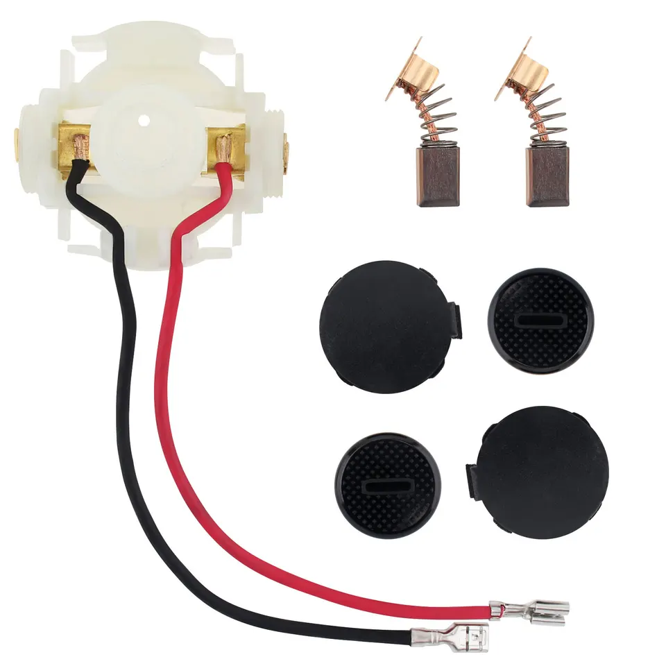 Kit Da 5 Pezzi Spazzole Di Carbone Per Makita – Compatibile Con CB-430, BGA450, GA452, GA400, Con Porta Spazzole E Cappuccio