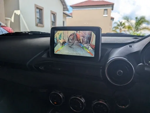 Rückfahrkamera für Mazda MX5 ND Roadster 2015~2023 Plug & Play Kit, kompatibel mit Werks-Einheit, Rückfahrkamera, Einparkhilfe – Detail 10
