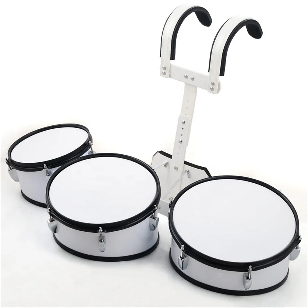 Marching Drum Multi Tone Drum With Back Rest Triplet Trigeminy Quintuplet Snare Percussion Musical Instruments