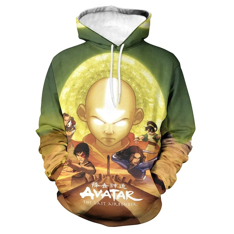 

The Last Airbender Anime 3D Print Autumn Hoody Men Women Children Casual Hoodies Harajuku Fashion Cool Swearshirts Boy Girl Kids