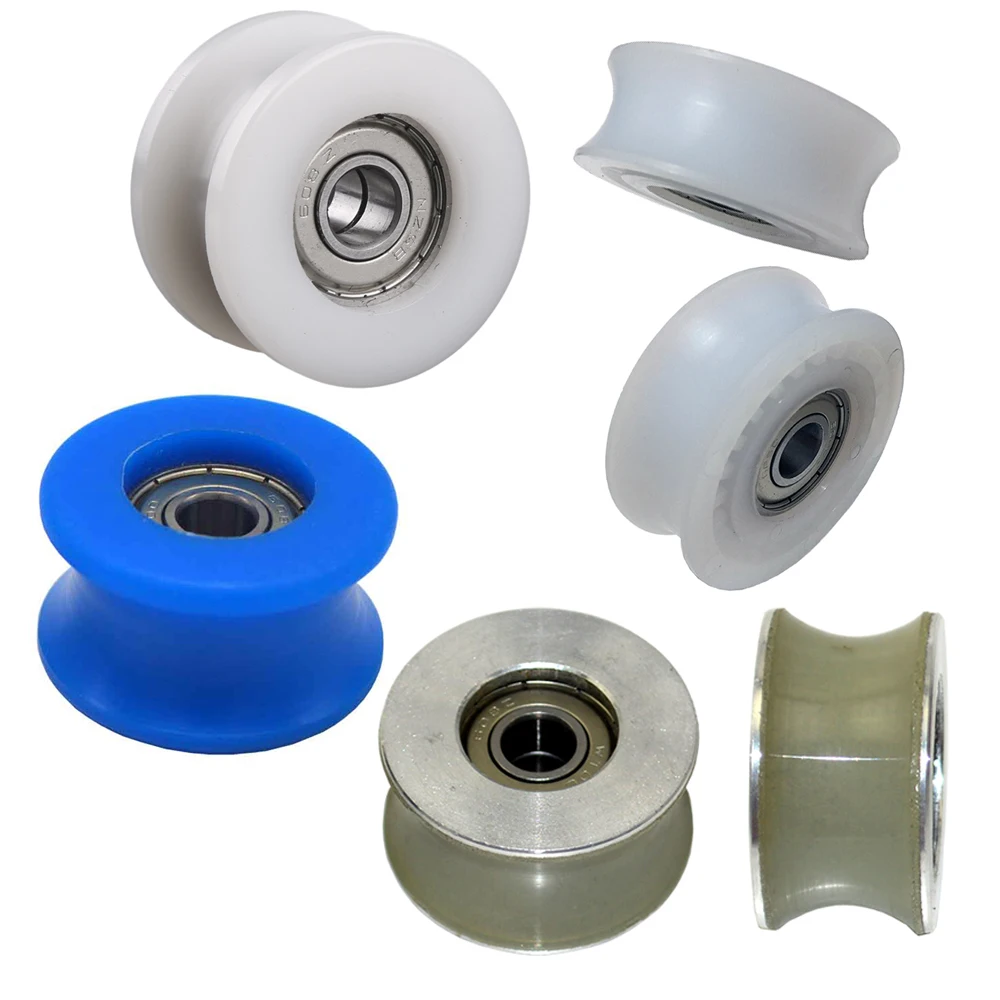 

Automatic Glass Door Muted Wheel Sliding Polyurethane Nylon Pulley Spreader Sensors Hanging Fitting Roller Track Hardware Part