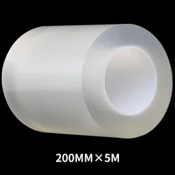 Transparent Car Door Protector Film - Anti - Scratch Nano Tape for Auto Trunk and Door Edge Protection (200MM X 5M)