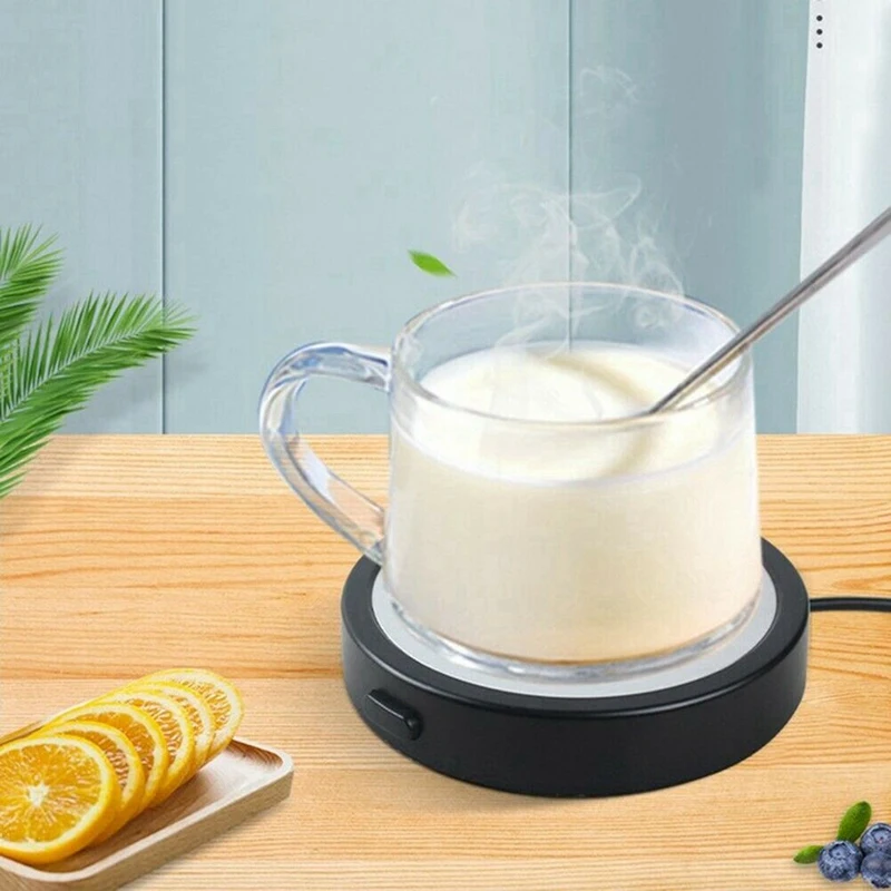 Top Sale 10W Cup Heater Coaster Coffee For Tea Mug Pad Portable Rechargeable USB Warmer