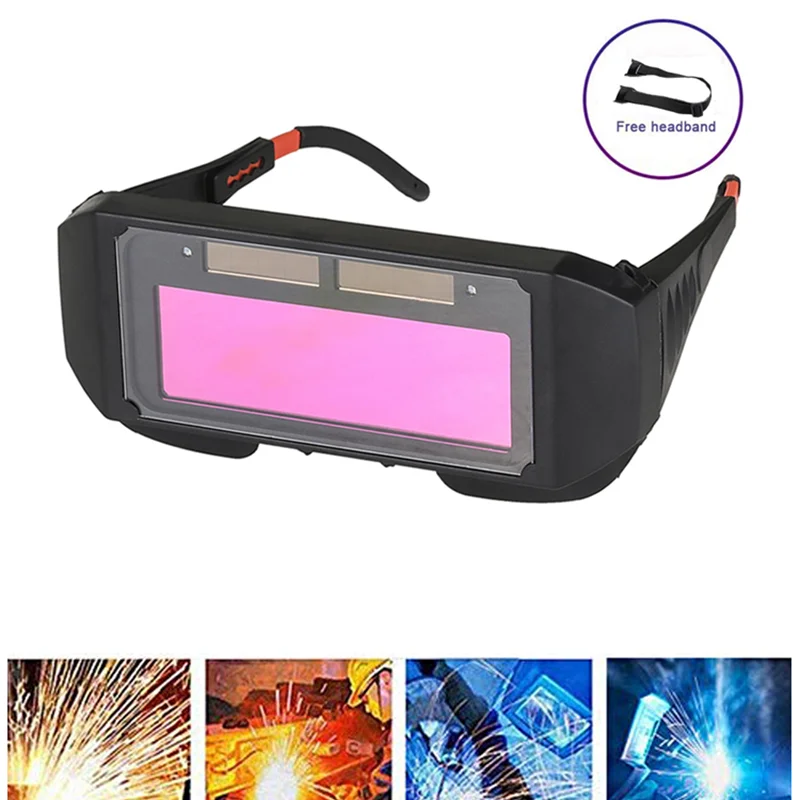 Automatic Variable Light Welding Glasses Light Change Auto Darkening Anti-Eyes Shield Goggle For Welding Eye Glasses Accessories