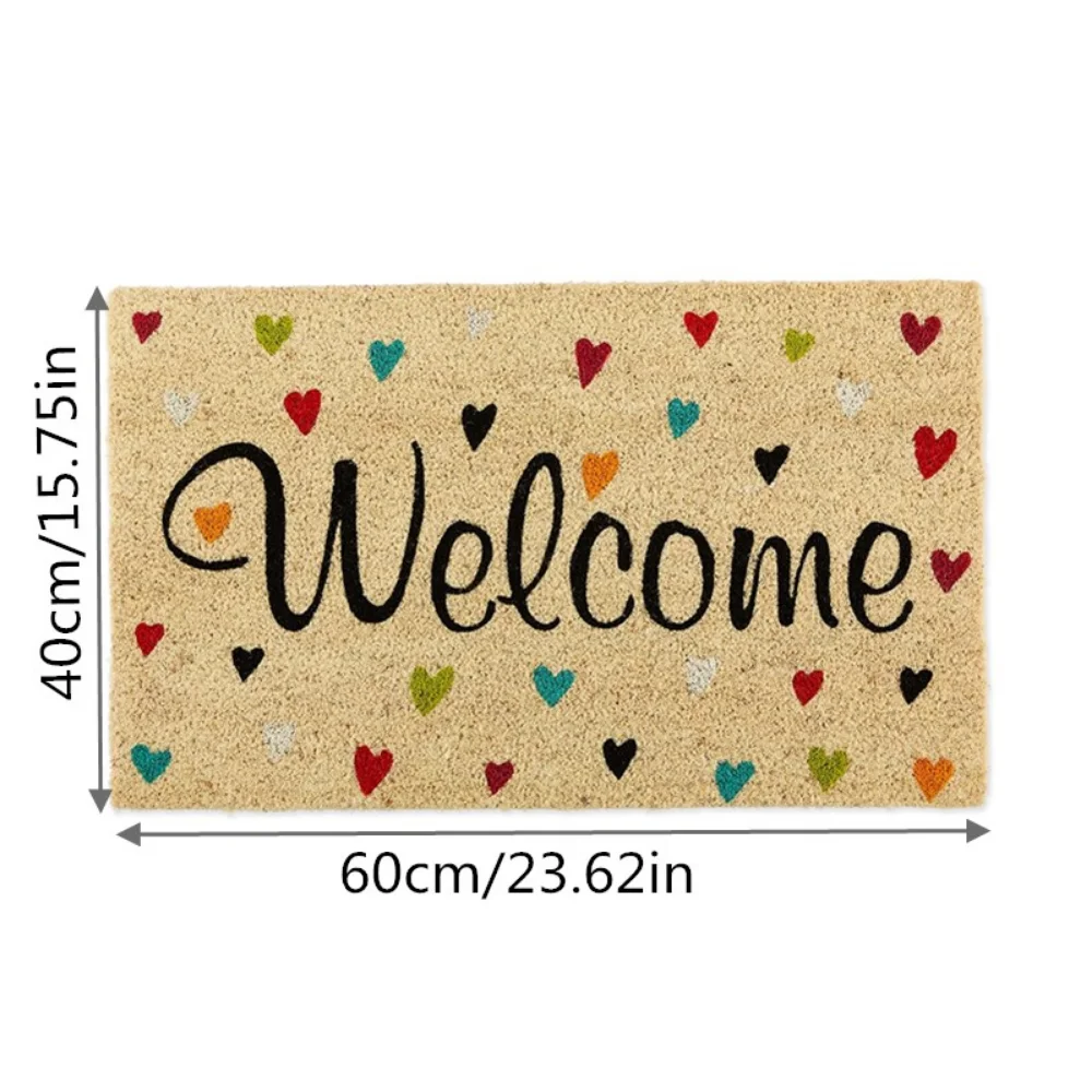 Funny Welcome Door Mat, Outdoor/Indoor Heavy Duty Non Slip Doormat for Front  Door Entance, Outside Door Mats for Home Entry Floor, Outside Patio Floor  Entry Porch Garage Office,Easy to Clean, Waterpoof Doormats