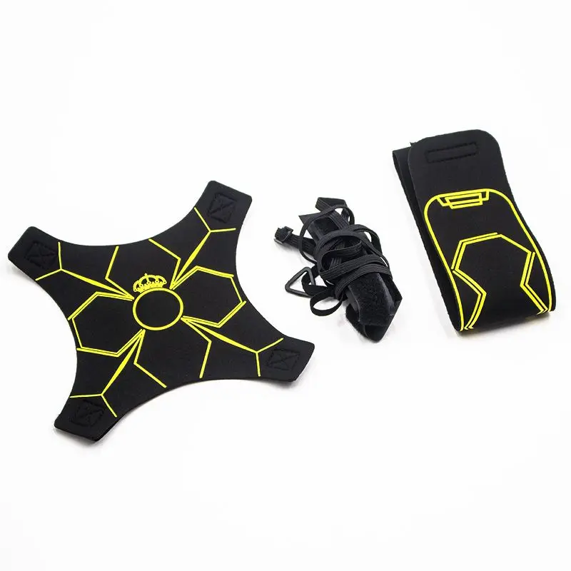 Adjustable Football Kick Trainer Adults Kids Soccer Ball Training Equipment Trainer Solo Practice Elastic Belt Sports Assistance