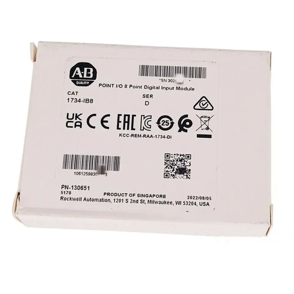 

NEW Allen-Bradley 1734-IB8 /D POINT I/O 8 Point Digital Input Module 1734IB8