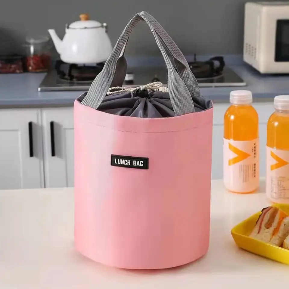 Homiladi Borsa Termica Pranzo Donna Rosa – Impermeabile E Isolata – 26x18x21 Cm – Per Lavoro, Picnic E Spiaggia