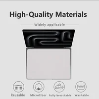 Ultra Fine Fiber Dust Film for Laptop Keyboard Cover Suitable for MacBook Pro 13/14/15/16 Inch Laptop Screen Cleaning Cloth 2