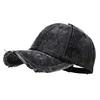 Customized Logo Tie dyed baseball Cap Unisex Snapback Hat Washed Hole Baseball Cap New Adjustable Size Cap with Name Customized 6
