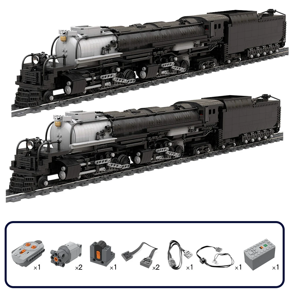 

Конструктор MOC Union-Pacific поезд, Электрический высокоскоростной поезд, строительные блоки, детская игрушка