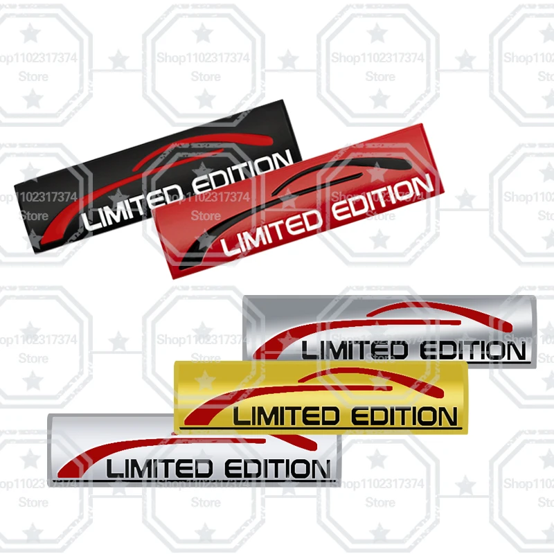 3D Limited Edition Front Grill Emblem Metal Car Side Badge Decorazione Posteriore Tronco Adesivo Per Honda Toyota Mazda Mitsubishi Lexus