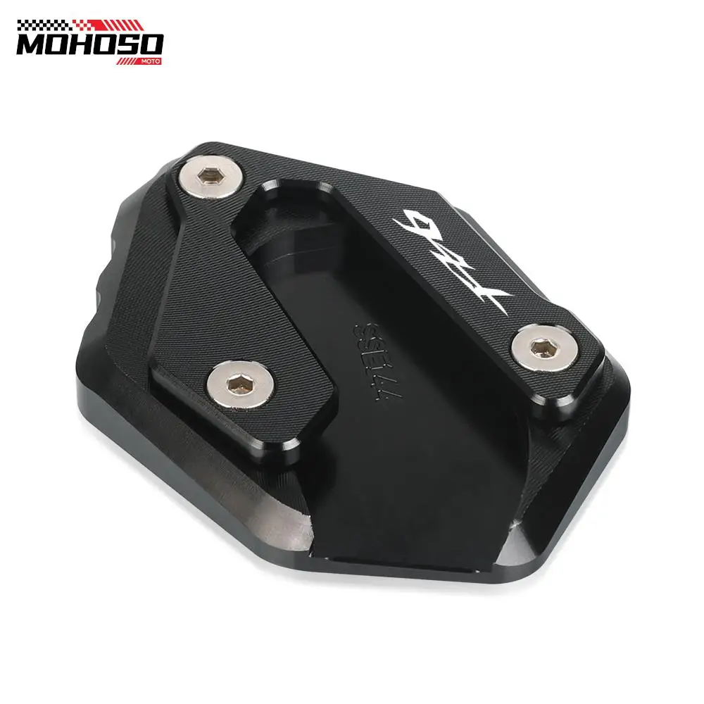 

Motorcycle Aluminium For YAMAHA Kickstand Foot Side Stand Extension Pad Support Plate Enlarge FZ6 FAZER FZ6R FZ6-S2 2004-2009
