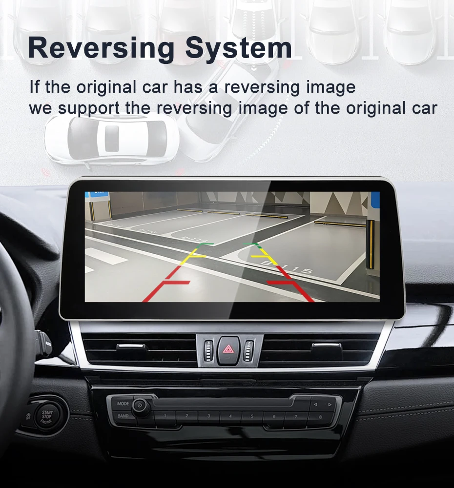12.3inch Qualcomm Snapdragon680 6225 Andorid14 Wireless Auto CarPlay For BMW 2Se