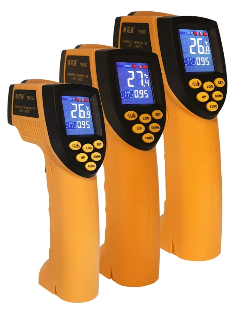 

600 термометр инфракрасный термометр ручной промышленный Высокоточный измеритель температуры от-50 до 950
