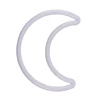 Dream Catcher Using White Plastic Moon Handmade Unique Shape For DIY Dreamcatchers Wreaths Macram Craft Supplies 4