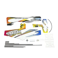 RC Air Plane 3D Airplane Micro-Mini Foam EPP PP F3P Lightset KIT Model Hobby Toys Sakura Remote Control Toys E2101 1