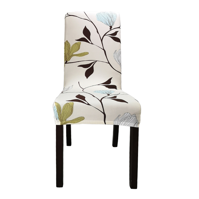 Chair Covers for Dining Room Printed Stretchable Dining Chair Slipcover Washable Removable for Kitchen Hotel,Restaurant