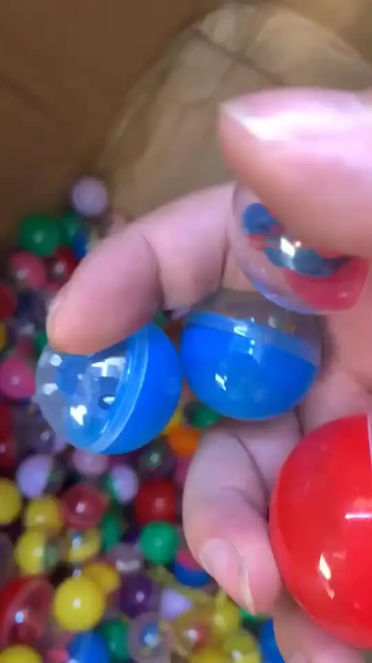 Vending Machine Balls Toyvian 50pcs - Empty Plastic Capsules Ball Vending Machine Capsules