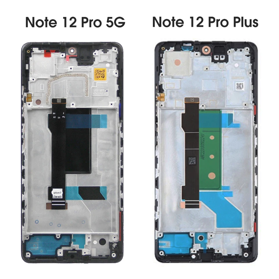 Écran LCD De Remplacement Pour Xiaomi Redmi Note 12 Pro 5G - 6,67 Pouces, Tactile, Kit Réparation Inclus