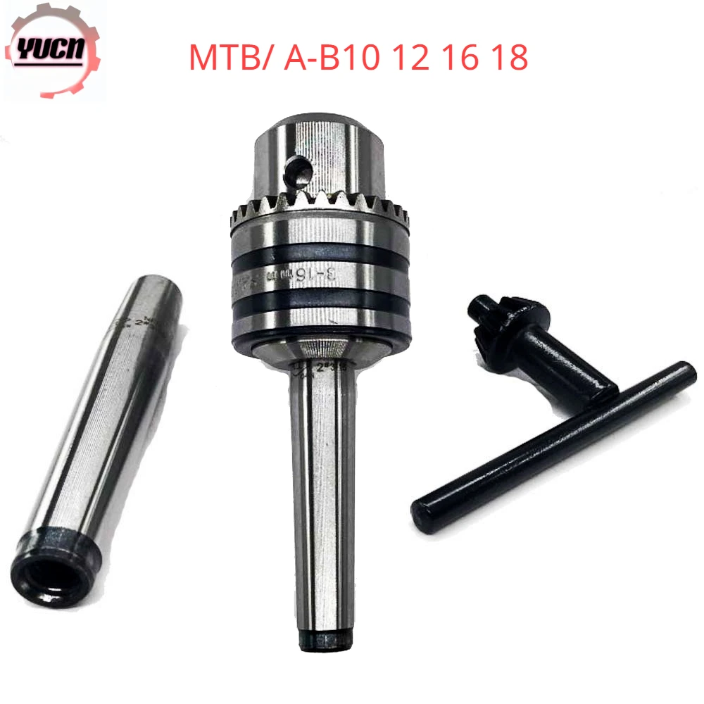 Mt1 Mt2 Mt3 Mt4 B10 B12 B16 B18 0.6-6/1-10/1-13/3-16/5-20 Morse Tapper Shank Drill Chuck Arbor Tornio Cnc Drill Machine Wood