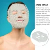 Rose Quartz Jade Mask Face Massager Natural Gouache Stone Facial SPA Cold Therapy Crystal Mask Relaxation Massage Beauty Tool 1