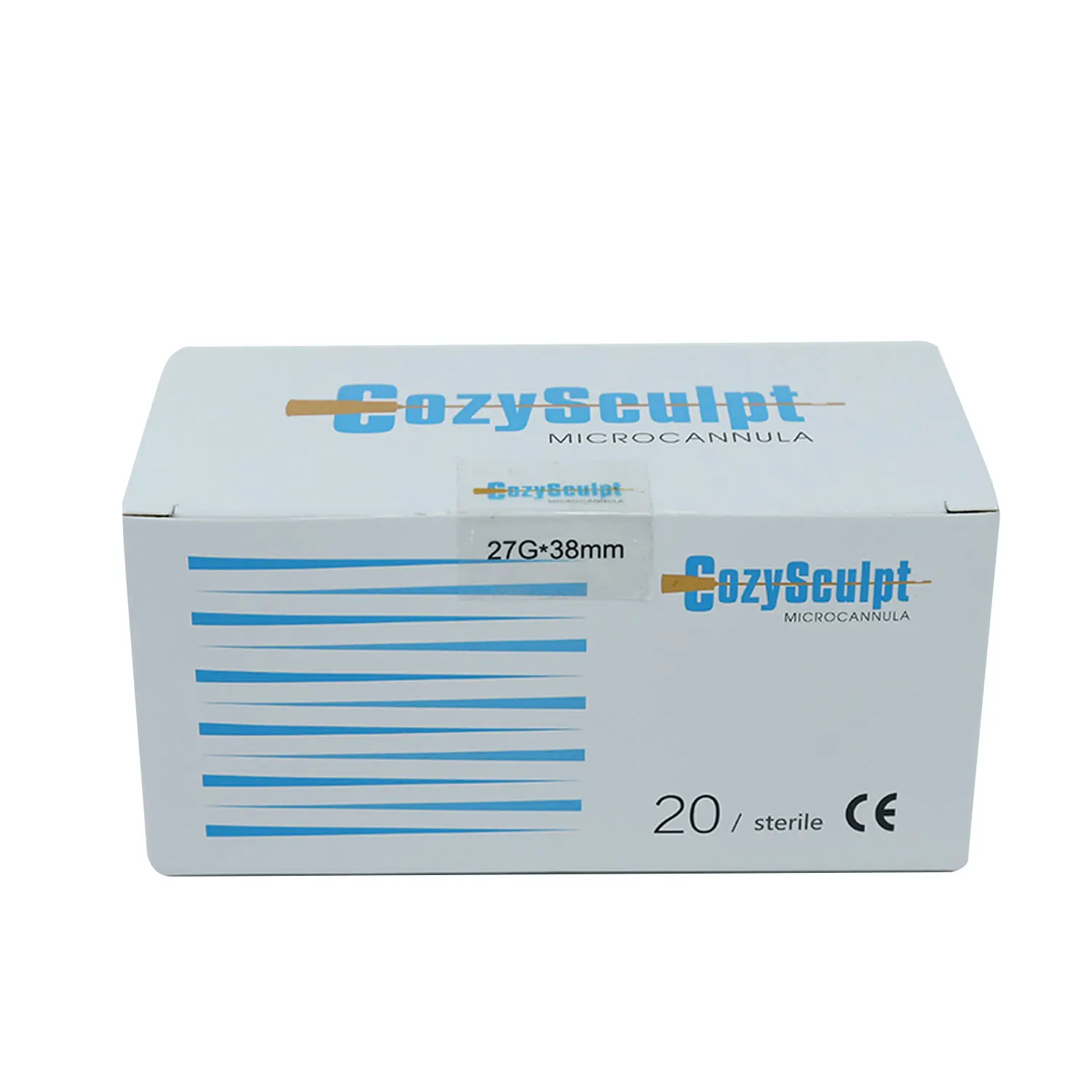 

CozySculpt Ce Marked Disposable Stainless Steel Types Of Cannula Sizes 27G 50Mm Blunt Tip Fine Micro Cannula Needle For filler