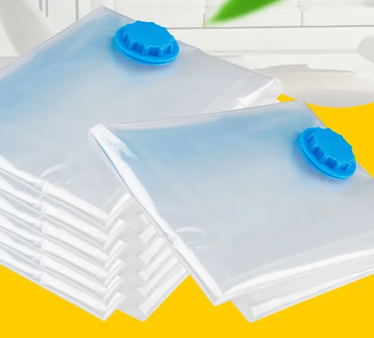 Clear Vacuum Seal Bag, Ruimtebesparend Kleding Organisator Voor Reizen, Kast, Zolder, praktische Rits Seal Opslag Accessoire Zak