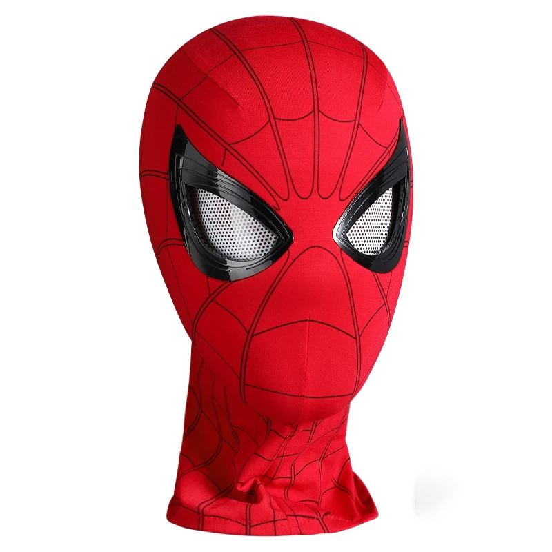Spider Man Miles Masks Can Blink Cosplay Headgear Moving Eyes Model Party Props Elastic Toys Adults Kids Halloween ChristmasGift