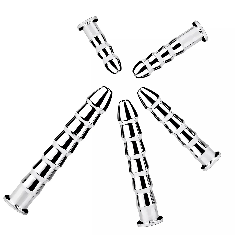 Stainless Steel Hollow Penis Plug Sounding Urethral Catheter Dilator Horse Eye Stimulation Male Masturbator Orgasm Sex Toys BDSM