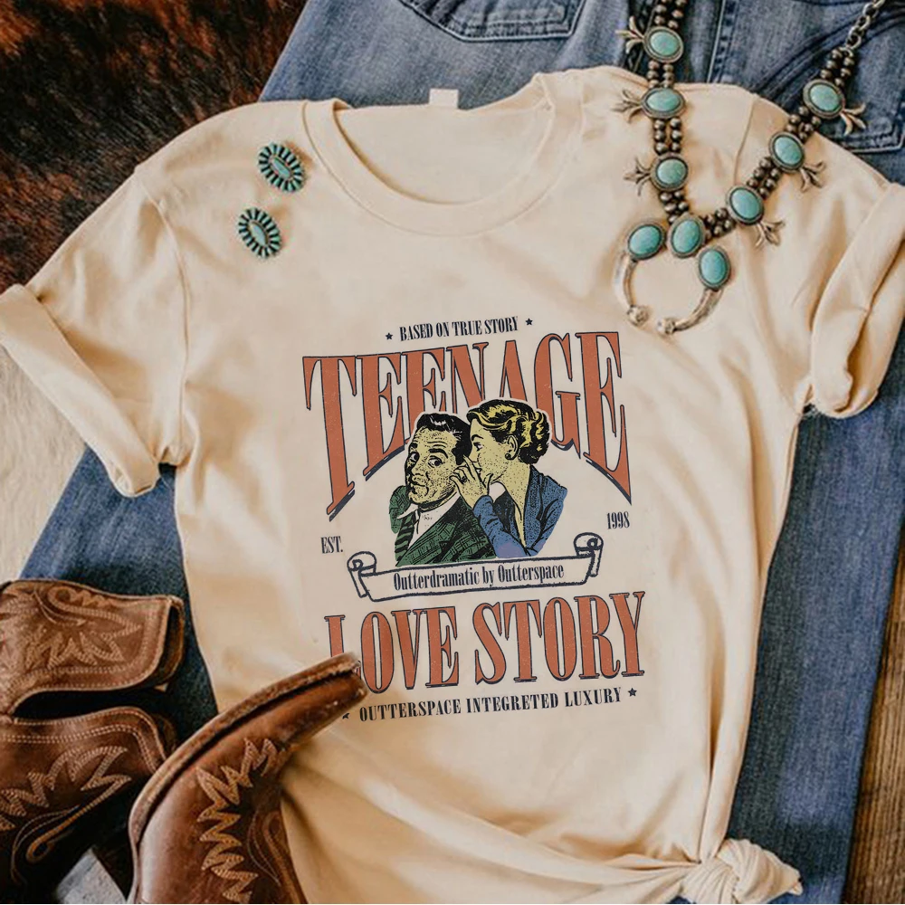 

Vintage Y2k t shirt women manga streetwear t-shirts girl Japanese 2000s clothing