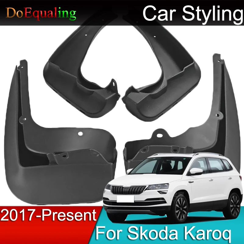 

Automobile Car Mudguards Tire Mudguard Engineering Plastics Anti-dirty for Skoda Karoq 2020 2021 2022 2019 2018 2017 Accessories