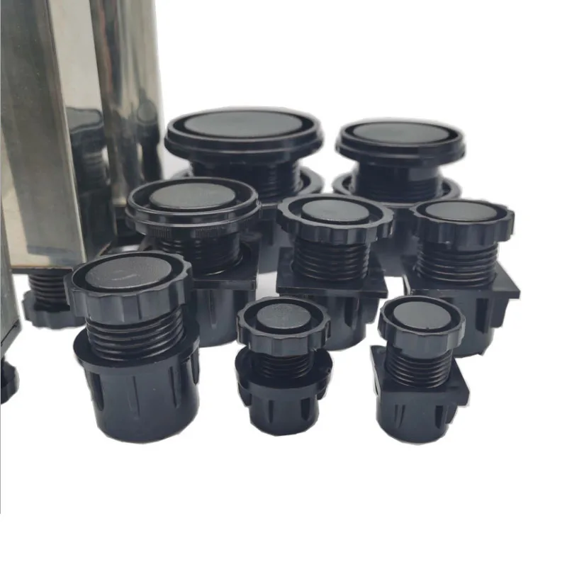 Adjustable Height-increasing Feet Furniture Connectors Cabinet Bar Table Feet Square Round