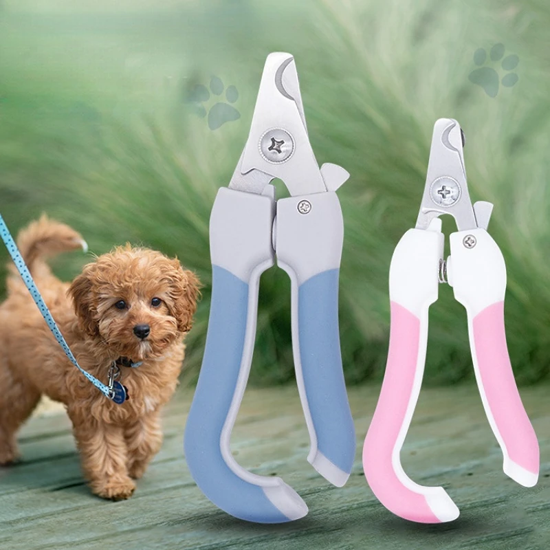 

Household Cat and Dog Beauty Scissors Nail Clippers with File Set Stainless Steel Pet