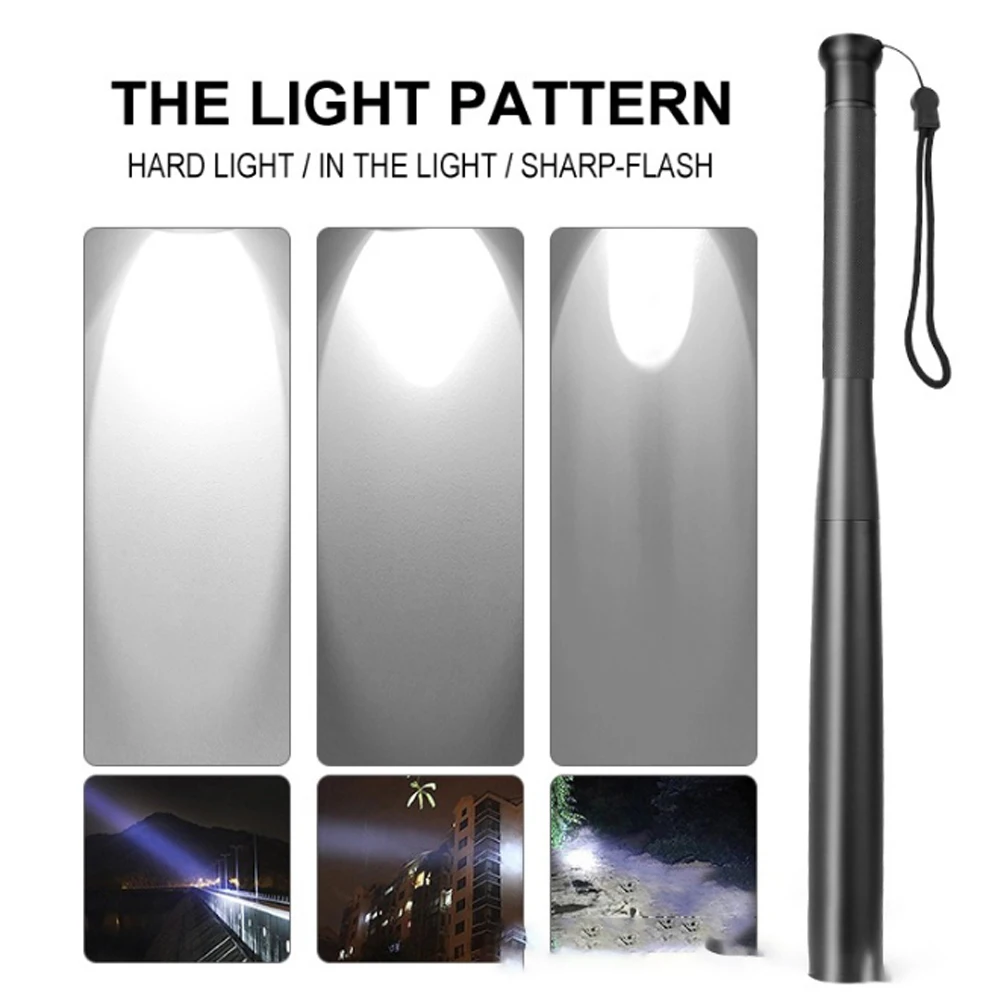 Aluminum Bat LED Flashlight 5