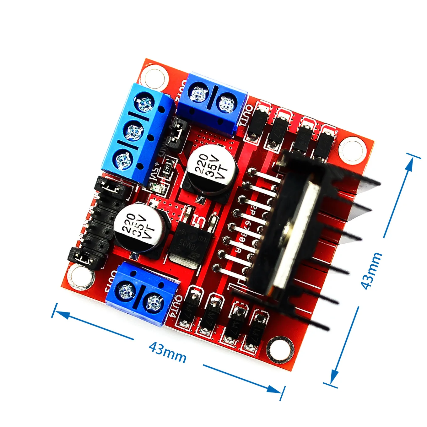 ponte robo stepper motor controle unidades modulo 03