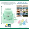 WonderWash Portable Washing Machine for Apartment & Tiny Spaces - Manual Hand Clothes Washer with Retro Design 3
