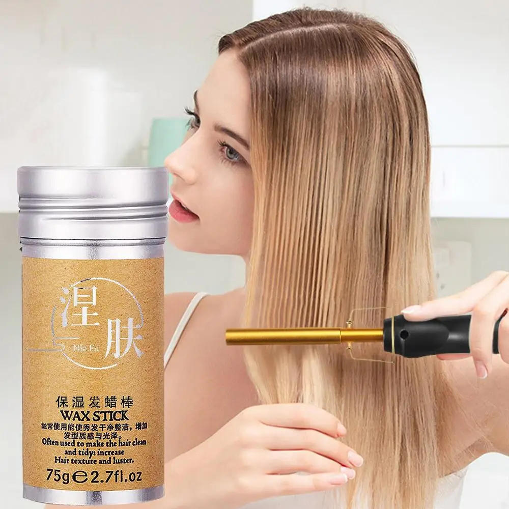 Description Picture 3 of itemHair Styling Wax Affordable Hair Pomade Stick Portable Hair Styling Product for Short Hair Medium Length Hair and Long Hair