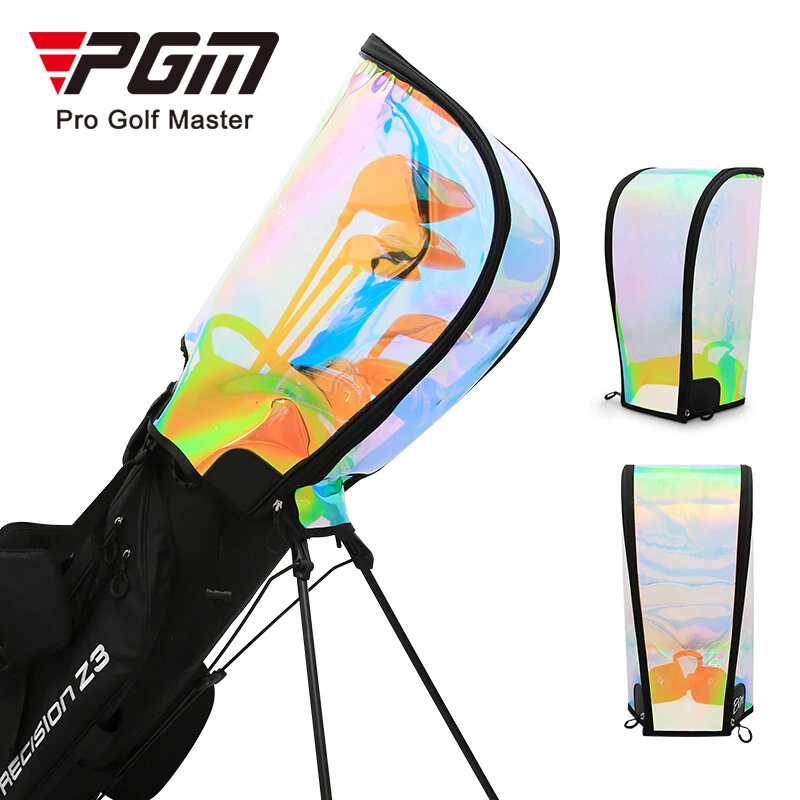 

PGM Fashion Transparent Colorful Waterproof Universal Golf Bag Cap for Most Bags