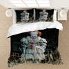 Pennywise-IT Bedding Set Duvet Covers Horror Movie Clown Series Comforter Bedding Sets Bedclothes Bed Linen(NO Sheet) AYR 6