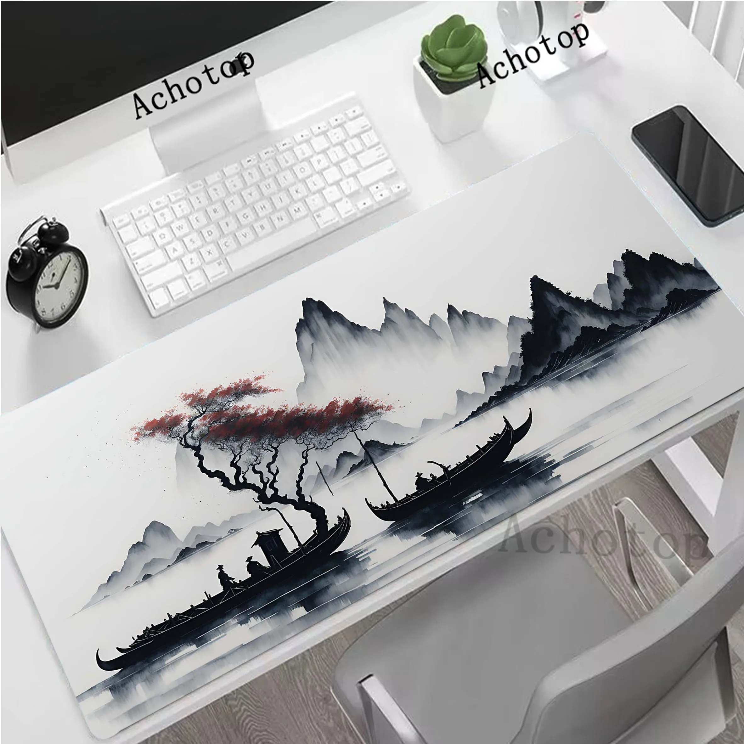 

Chinese Gamer Mouse Pad Soft Mousepads Locking Edge Mouse Mat Anti-slip Gaming Mousepad Rubber Keyboard Pads Tapis De Souris XXL