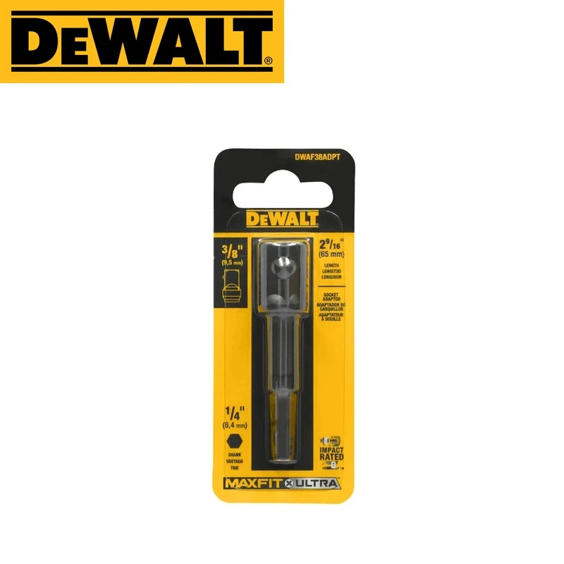 DEWALT Impact Type Bit Sleeve Adapter Fixing Device Parts Fried Dough Twists Drill Power Drive Series Tool Tool Accessories