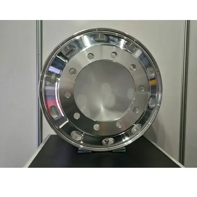 Bus Wheel Ten Bolts 22.5x8.25 Easy Driving Tire Coach Wheel Hubs Alloy Aluminum Truck Rims