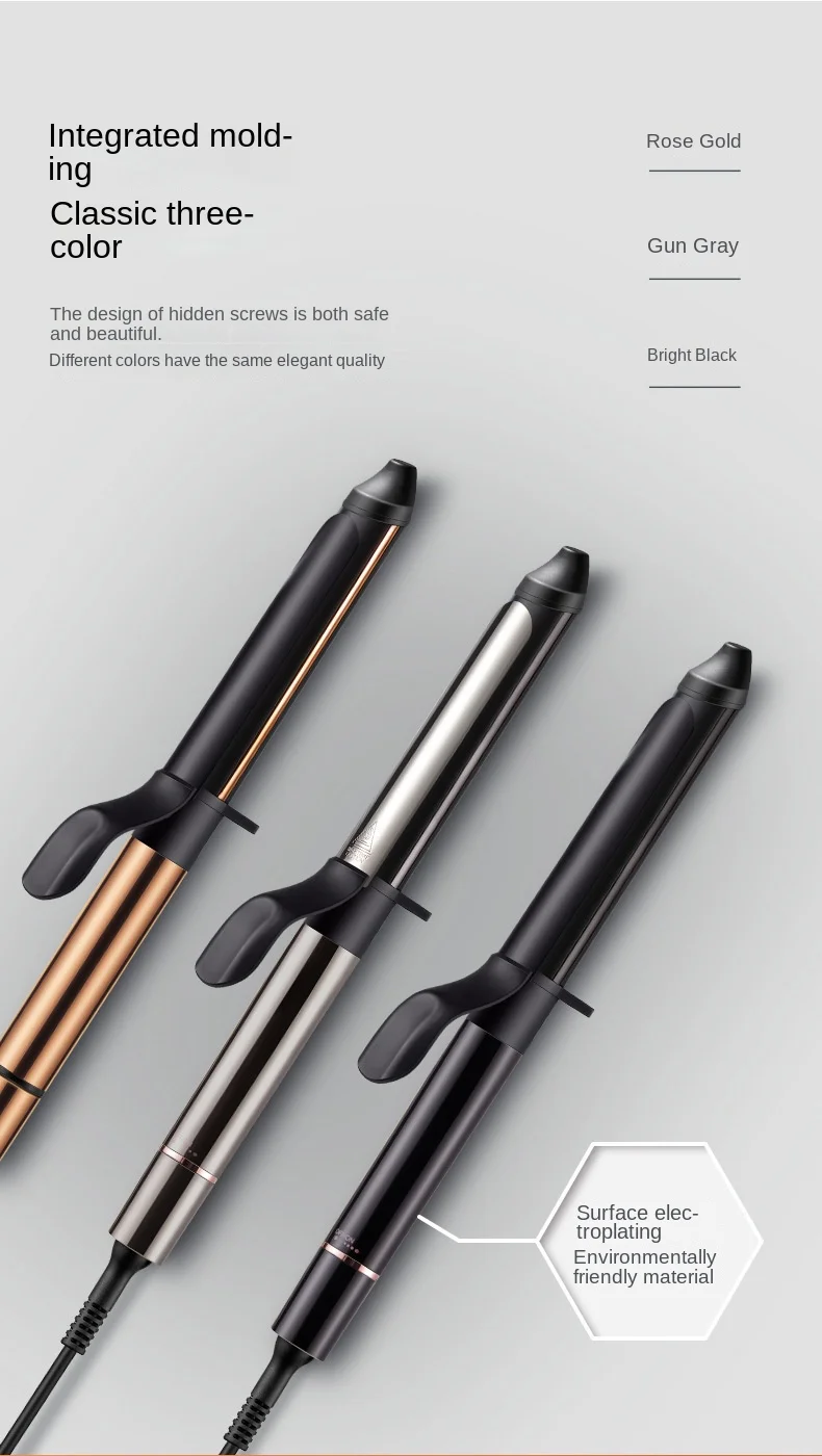 Description Picture 4 of itemNewest Professional Titanium Hair Curler Automatic Ceramic Curling Irons Wand Wave Machine