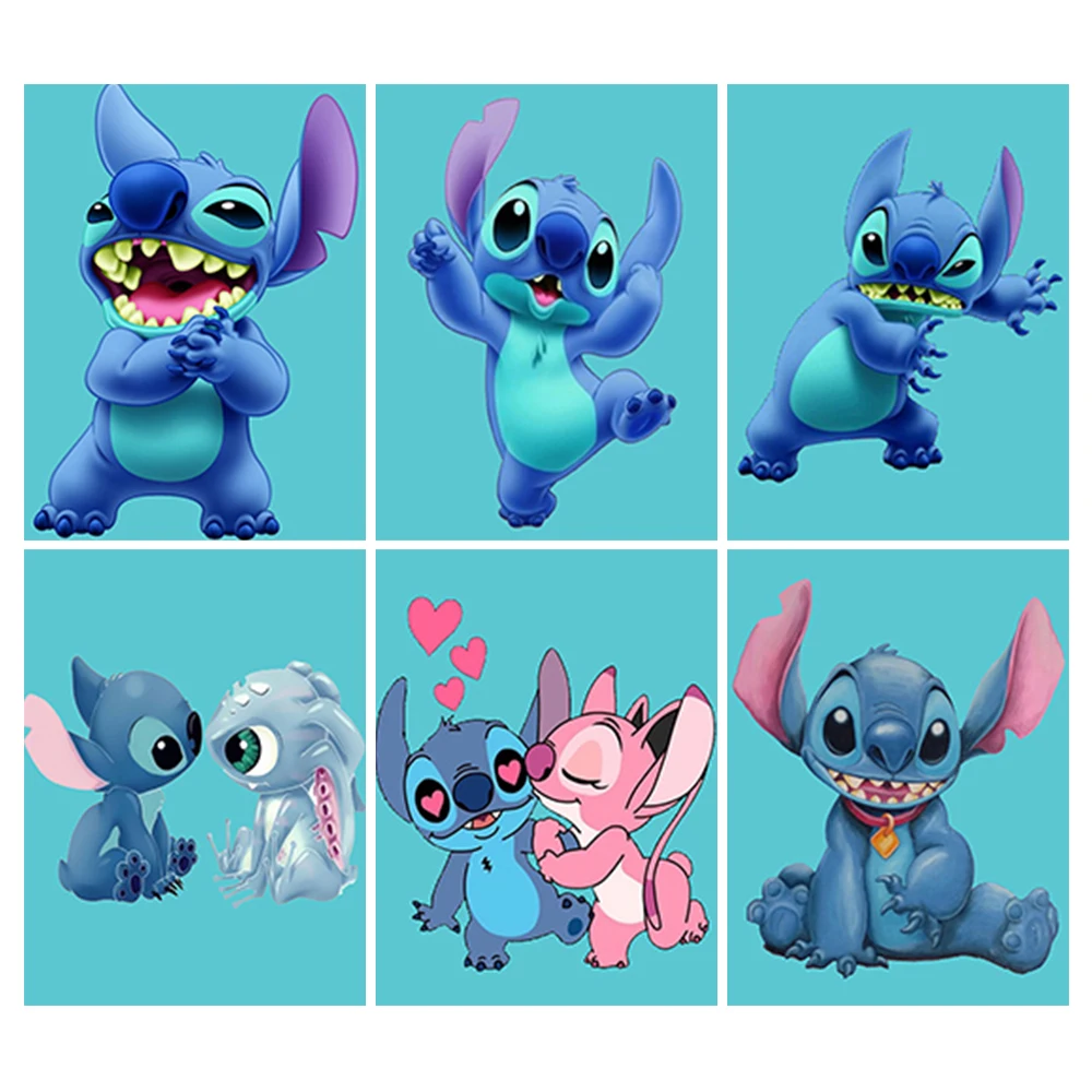 

Картина «сделай сам» Disney, картина по номерам, мультяшное аниме, детский домашний декор, подарок для комнаты