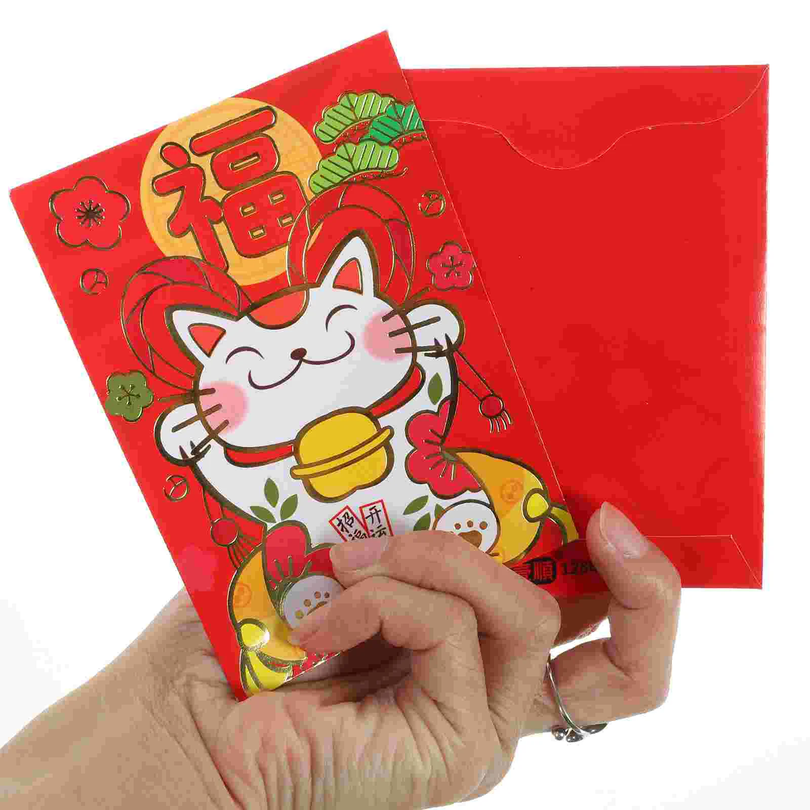 결혼식 파티용 전통 빨간 봉투, 신부 선물, 중국 봉투, 종이 생일 지갑, 포켓 머니, 24 개