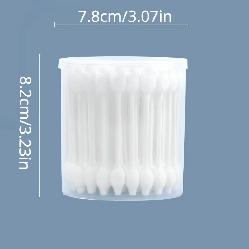 56pcs/box Pet Cotton Swabs, Ear Swabs, Cotton Swabs for Dogs & Cats, Pet Cotton Sticks for Dog Ears Cleaning