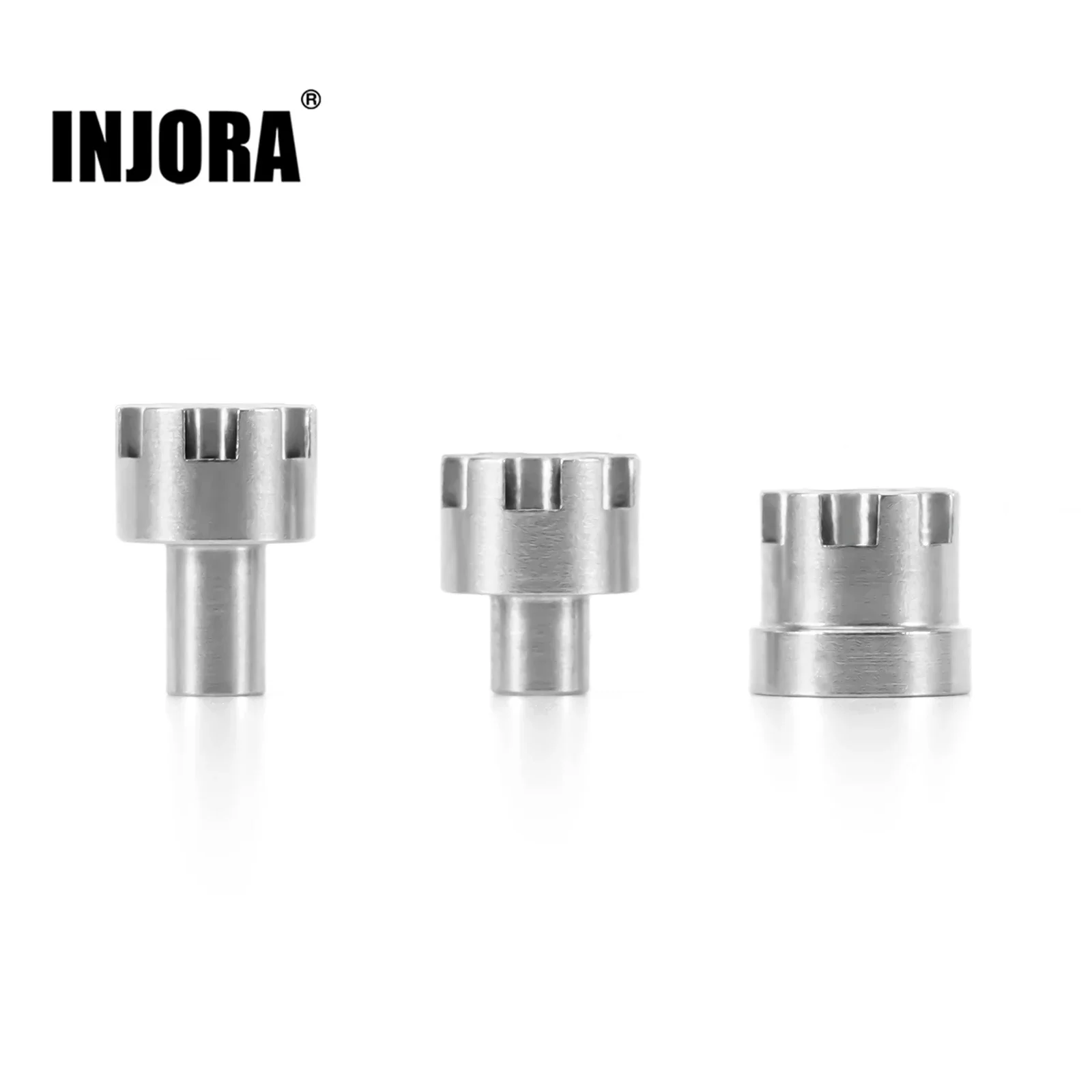 Колесные гайки INJORA из нержавеющей стали M2.5 6/7/8, 5 мм для 1/18 RC ...